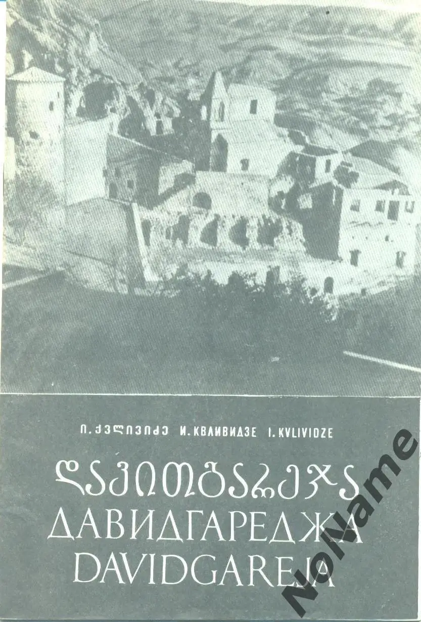 И. Квливидзе Давид Гареджа. 1981 г.