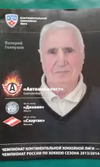 Автомобилист (Екатеринбург)- Динамо (Минск), Спартак 16-18 января 2014 года.