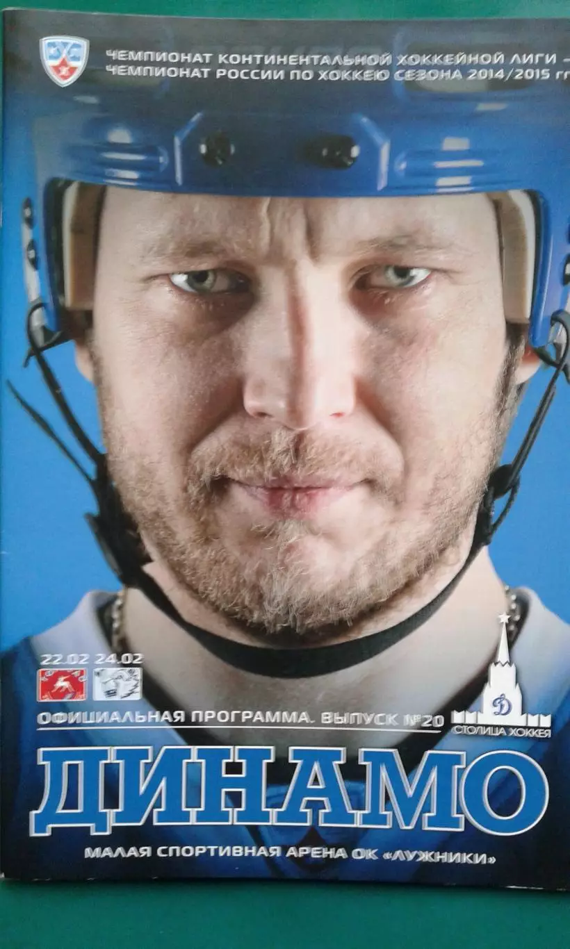 Динамо (Москва)- Торпедо (Нижний Новгород), Динамо (Минск) 22-24 февраля 2015 г.