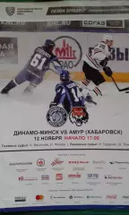 Динамо (Минск)- Амур (Хабаровск) 12 ноября 2016 года.