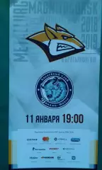 Металлург (Магнитогорск)- Динамо (Минск) 11 января 2019 года.