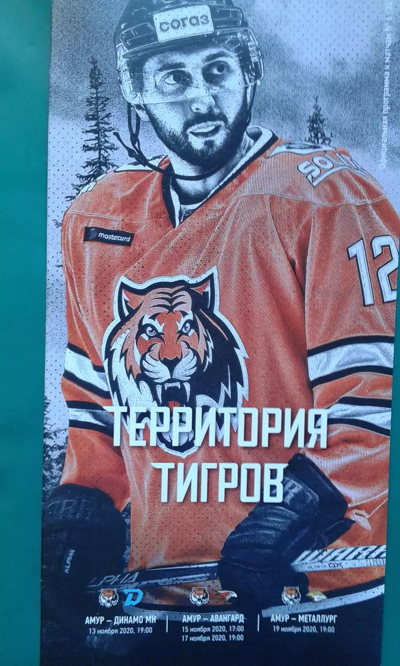 Амур (Хабаровск)- Динамо (Минск), Авангард, Металлург Мг 13-19 ноября 2020 года.
