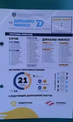 Северсталь (Череповец)- Динамо (Минск) 5 декабря 2021 года