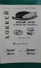Тивали (Минск)- Динамо (Москва) 16 января 1995 года.