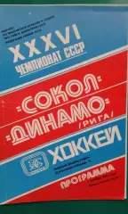 Сокол (Киев)- Динамо (Рига) 7 октября 1981 года.