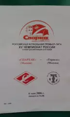 Спартак (Москва)- Торпедо (Москва) (дублёры) 6 мая 2006 года.