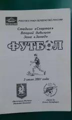 Волочанин-Ратмир (Вышний Волочек)- Зенит-2 (Санкт-Петербург) 3 июля 2007 года