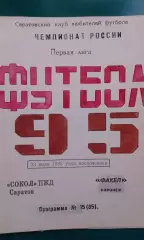 Сокол ПЖД (Саратов)- Факел (Воронеж) 23 июля 1995 года.