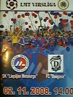 Металлург(Лиепая)-Даугава(Даугавпилс) 02.11.2008 Чемпионат Латвии