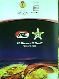 АЗ Алкмар (Голландия)- Шериф (Тирасполь, Молдова) 16 сентября 2010 г. ЛЕ.