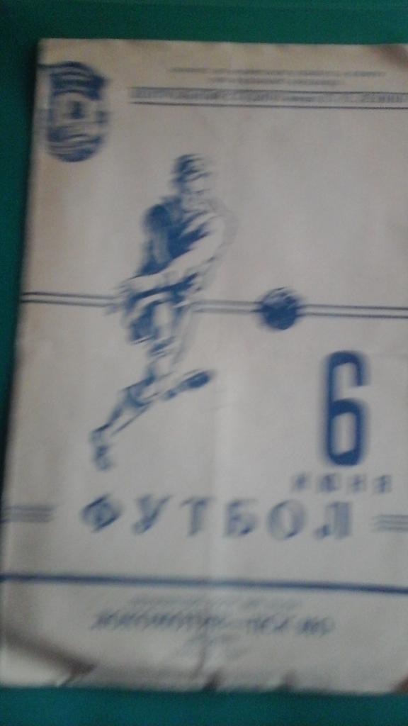 Локомотив (Москва)- ЦСК МО (Москва) 6 июня 1957 года.
