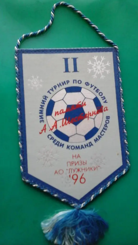 Зимний турнир по футболу памяти А.А.Шестернева. Москва. 1996 год.
