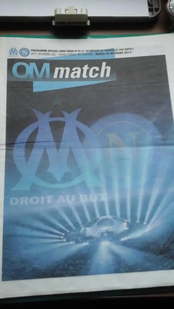 Марсель (Франция)- Наполи (Италия) 22 октября 2013 года. Лига Чемпионов.