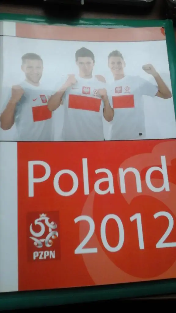 Сборная Польши 2012 года. (буклет-журнал)