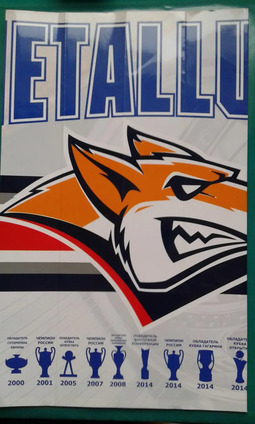 Металлург (Магнитогорск) флаер 2017-2018 г.г.