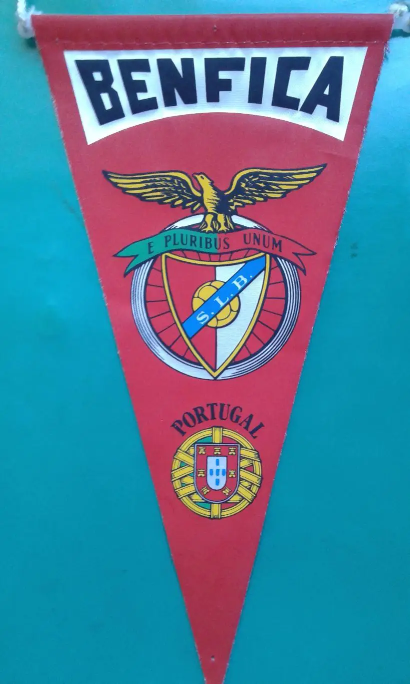Вымпел: Бенфика (Лиссабон) (односторонний)