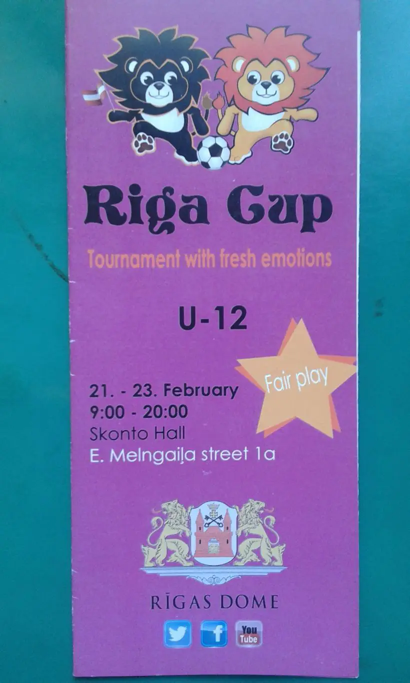 RICA CUP (U-12) 21-23.02.2014 г. Балтика, Зенит, Чертаново, Сконто, Фулхэм, Эспо