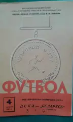 ЦСКА (Москва)- Беларусь (Минск) 4 августа 1961 года.