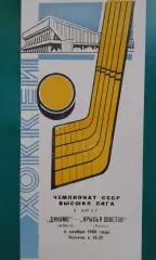 Динамо (Минск)- Крылья Советов (Москва) 4 ноября 1980 года.
