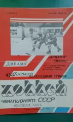 Динамо (Харьков)- Динамо (Минск) 17-18 января 1989 года.