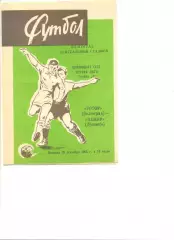 Ротор Волгоград- Памир Душанбе 20.09.1985 г.
