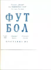 Динамо Брянск - Спорт Таллин 08.06.1988 г.