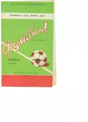 Факел Воронеж - Шинник Ярославль 17.07.1980 г.
