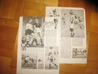 Виртуозы кожаного мяча. (1954 г. Швейцария). Физкультура и спорт.