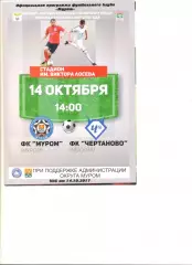 ФК Муром - ФК Чертаново 14.10.2017 г.