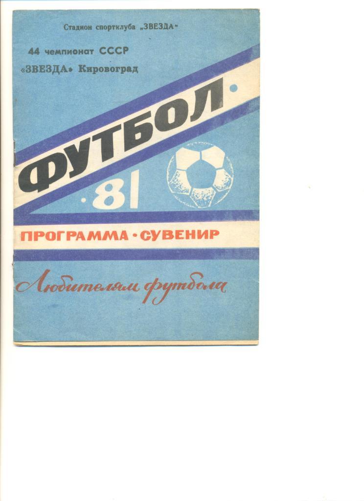 Кировоград - 1981 г.