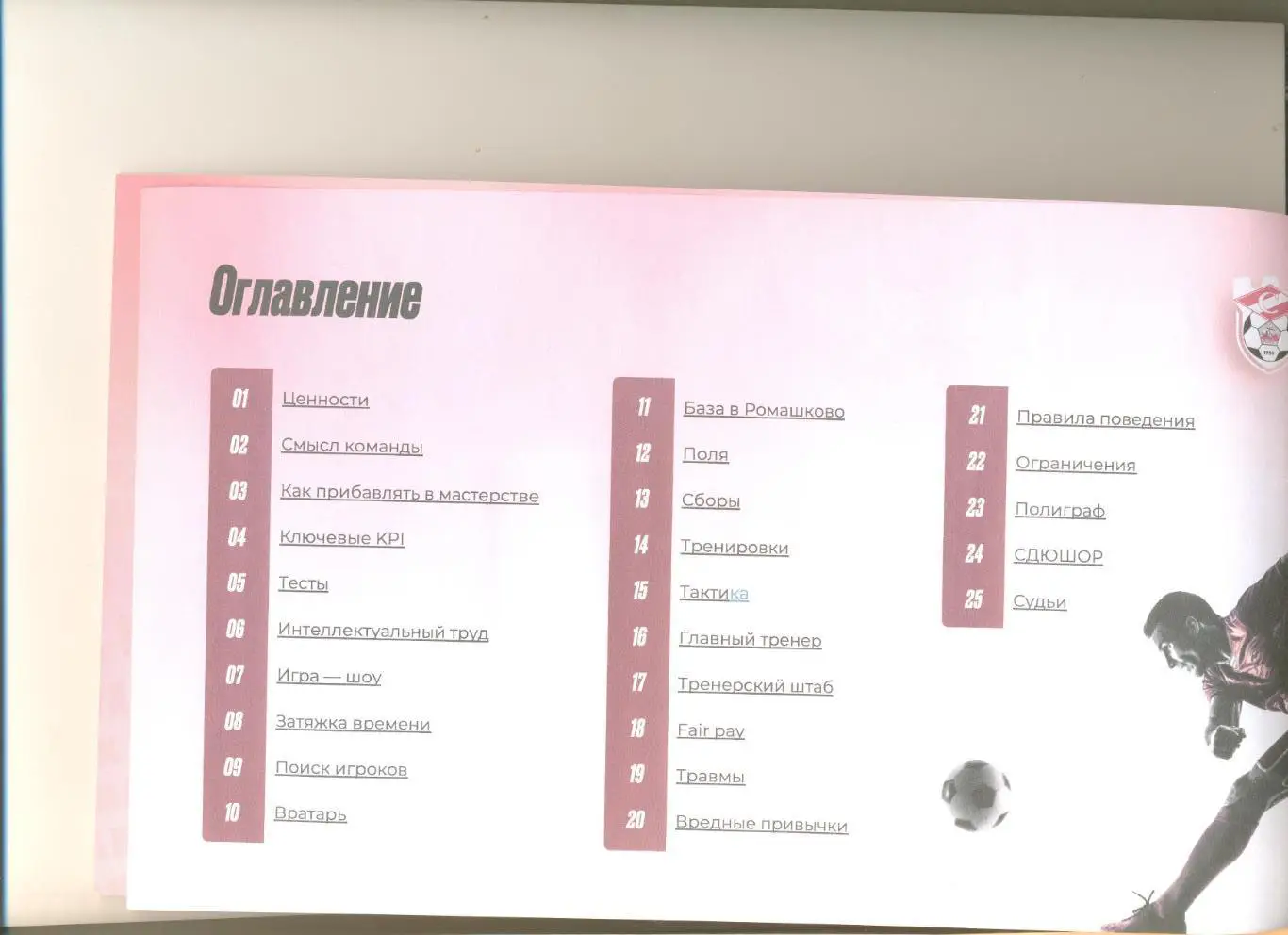 Спартак Кострома-2023. Стратегия и философия. Издание футбольного клуба. 50 стр. 1