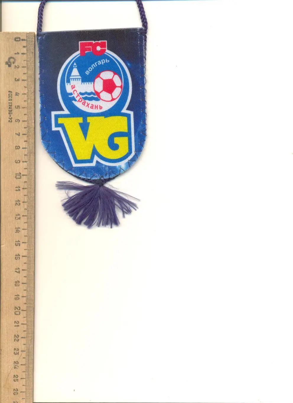 Вымпел ФК Волгарь Астрахань.