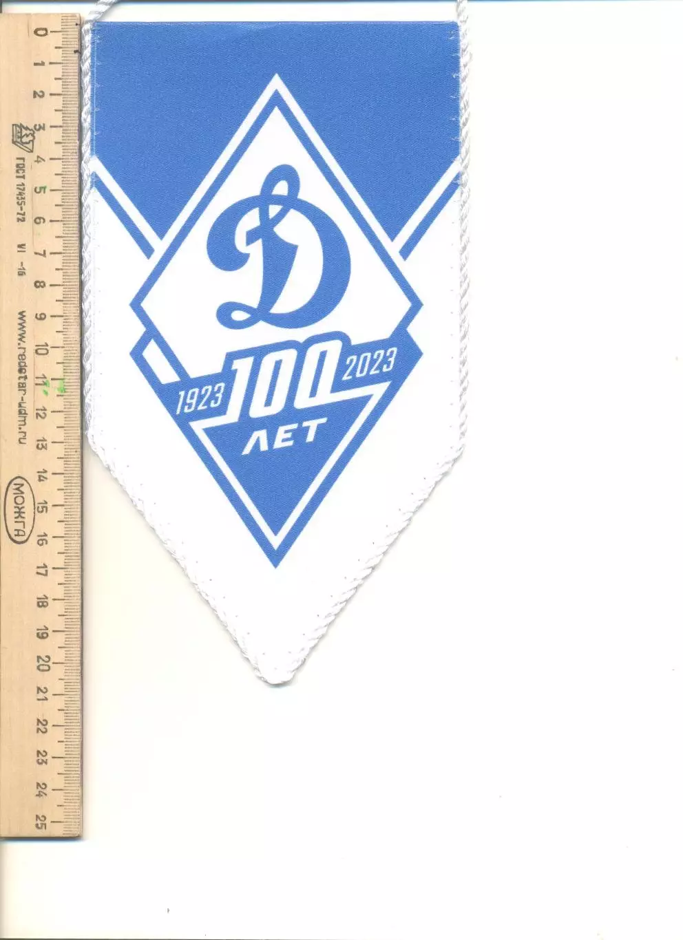 Вымпел Всероссийскому физкультурно-спортивному обществу Динамо-100 лет.