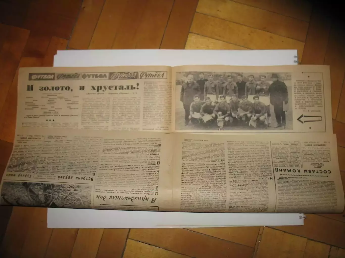 Статья о Финале Кубка СССР 1966 г. Динамо Киев - Торпедо Москва.