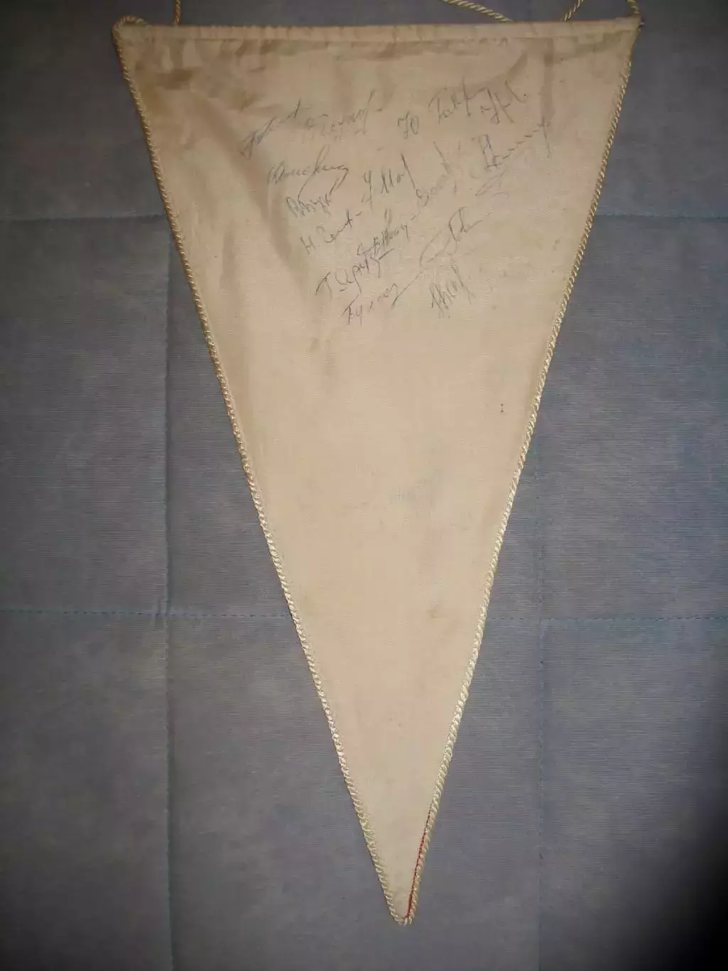 Вымпел с автографами Спартак Москва образца 1978 г. 1