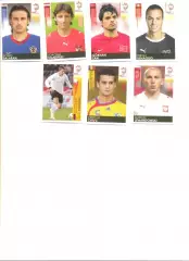 Наклейки Панини. Евро - 2008. Игроки.