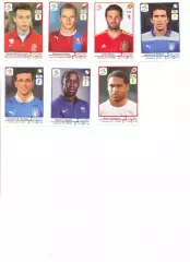 Наклейки Панини. Евро 2012. Игроки.