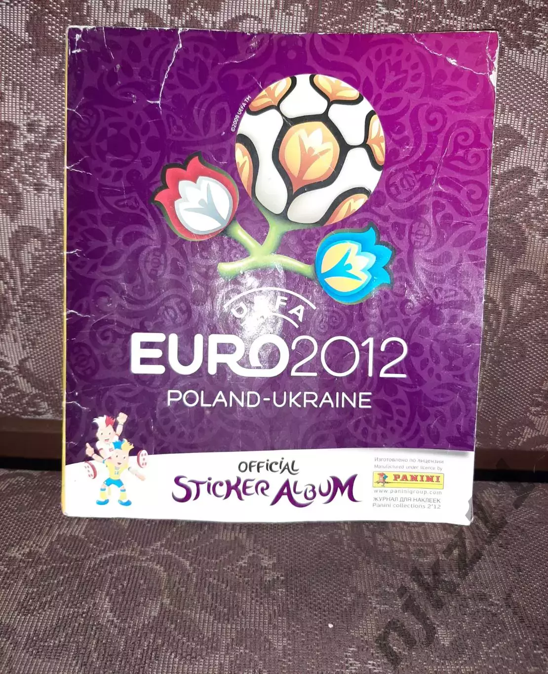 Альбом Panini uefa Euro 2012 Польша Украина ЧЕ журнал коллекционный