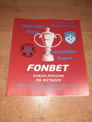 Динамо Киров - Фанком Киров кубок россии 2025г