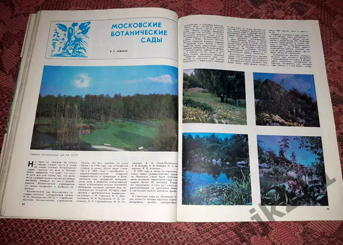 Ежегодник Лес и человек 1984 4