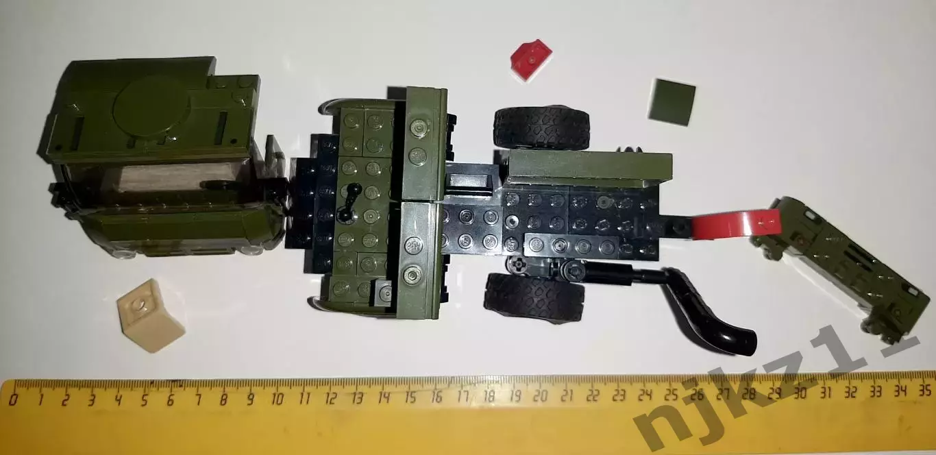 Грузовая машина собирать как лего