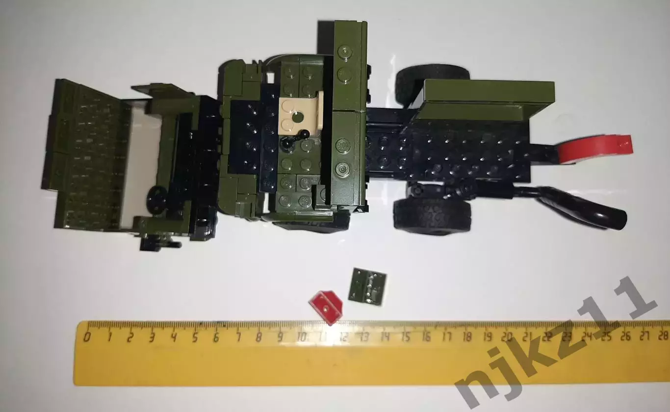 Грузовая машина собирать как лего 5