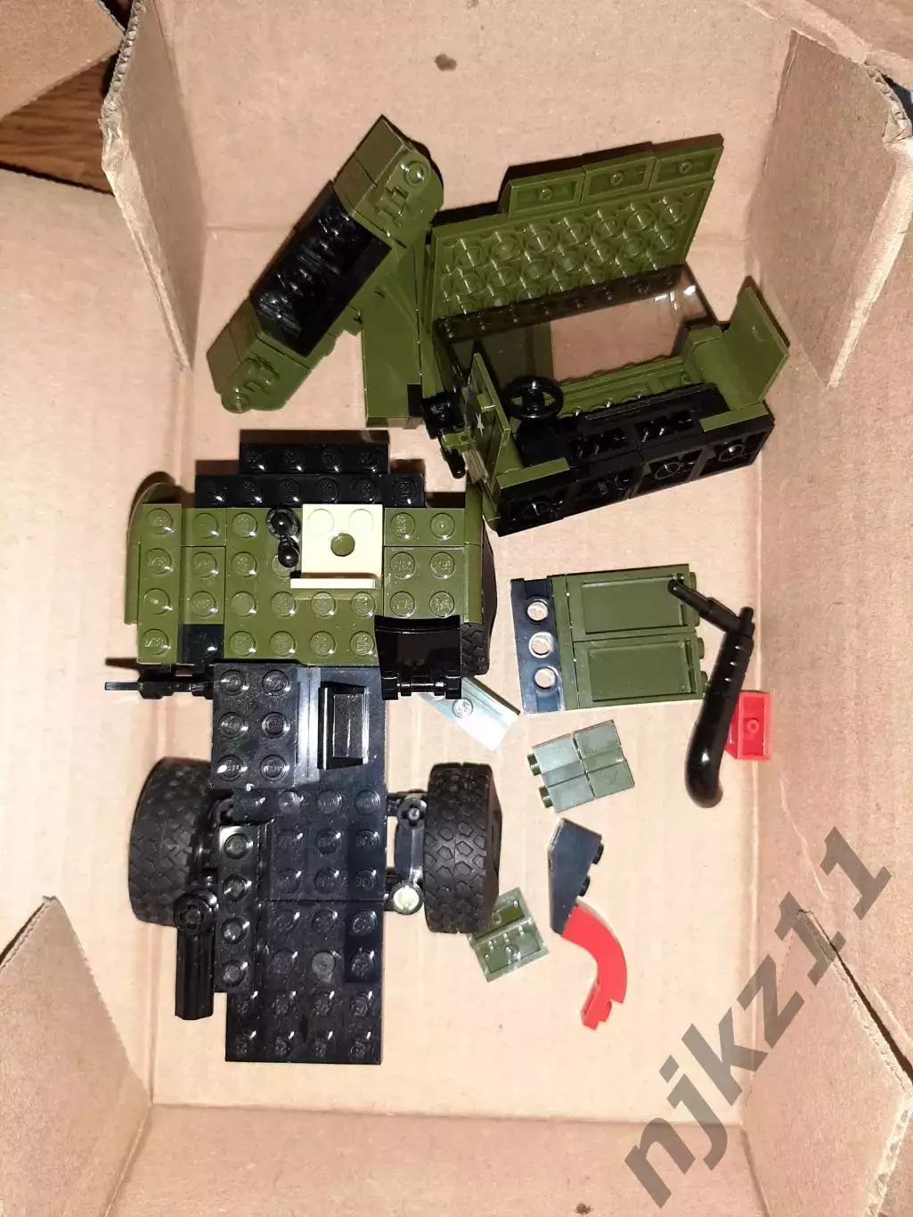 Грузовая машина собирать как лего 7