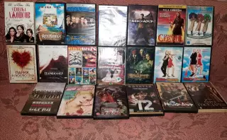 20 dvd дисков фильмов мультфильмов разных, отдам дешево