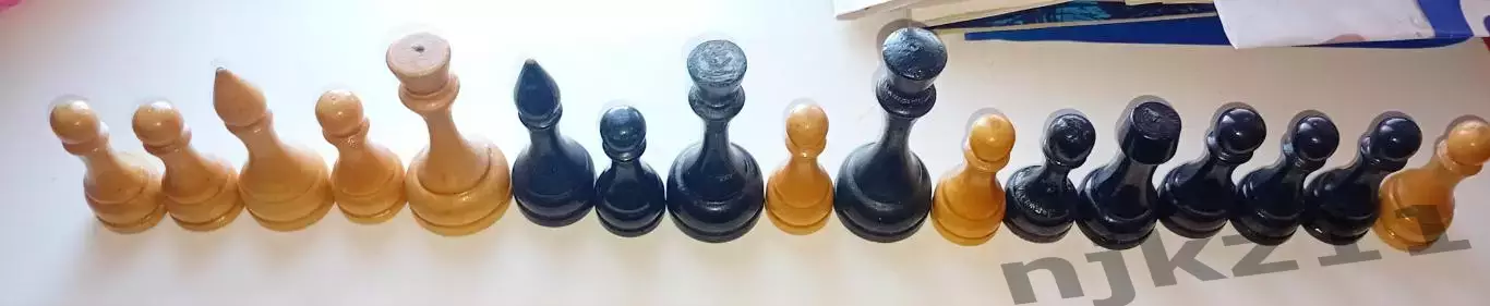 Шахматы СССР Деревянные Винтажные 17 штук СССР