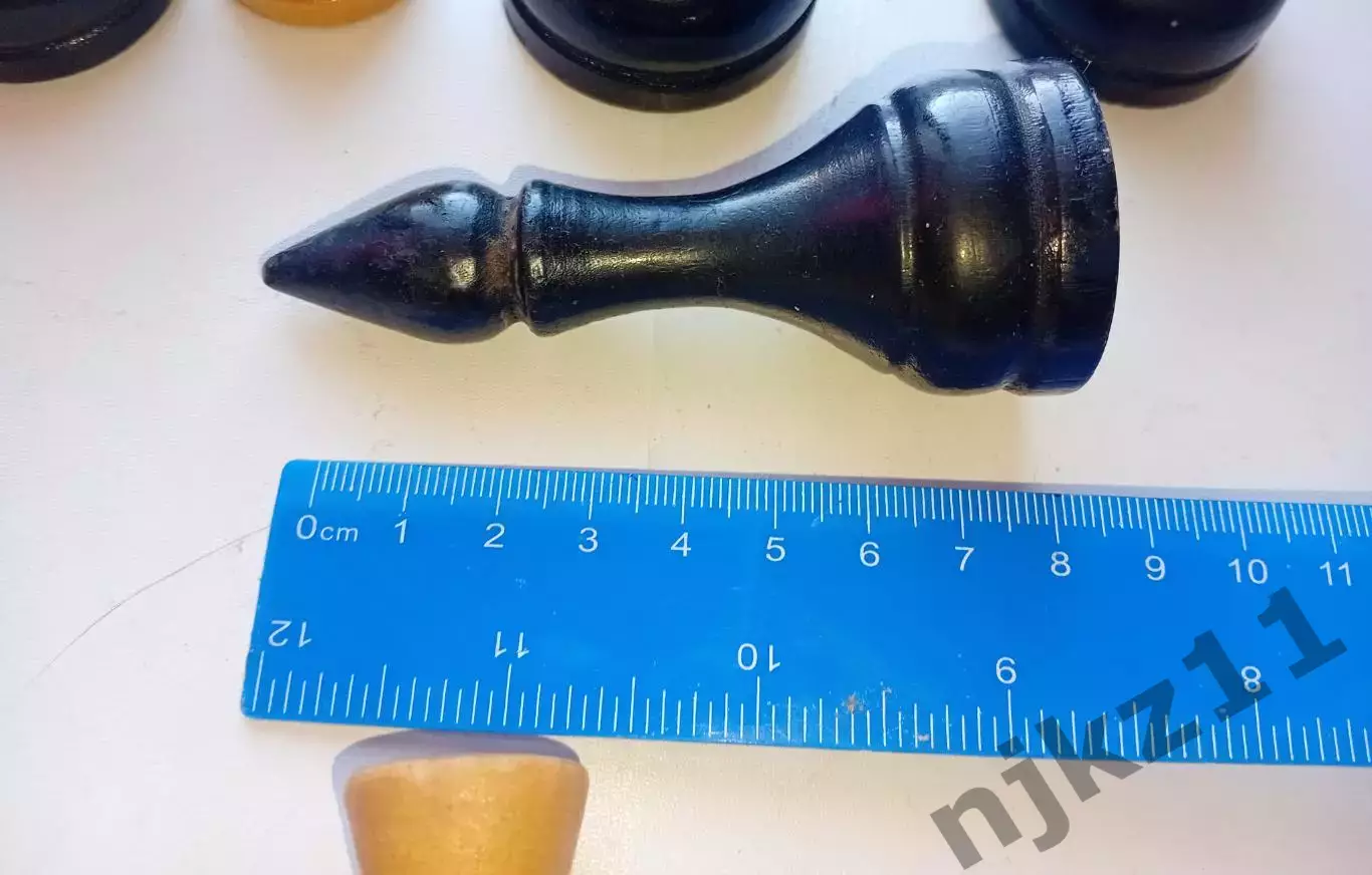 Шахматы СССР Деревянные Винтажные 17 штук СССР 7