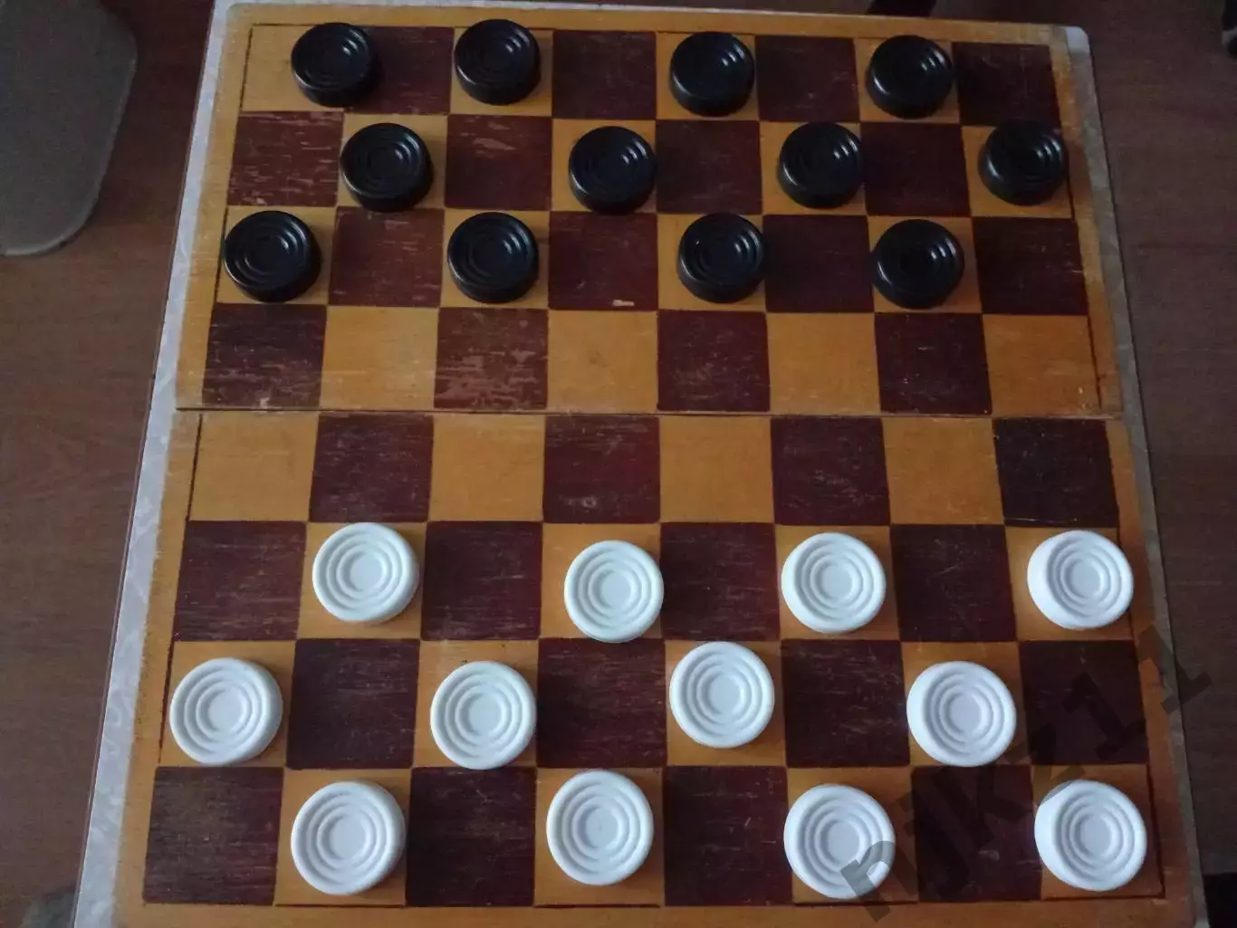 Игра СССР Шашки деревянные старые ПРИБАЛТИКА