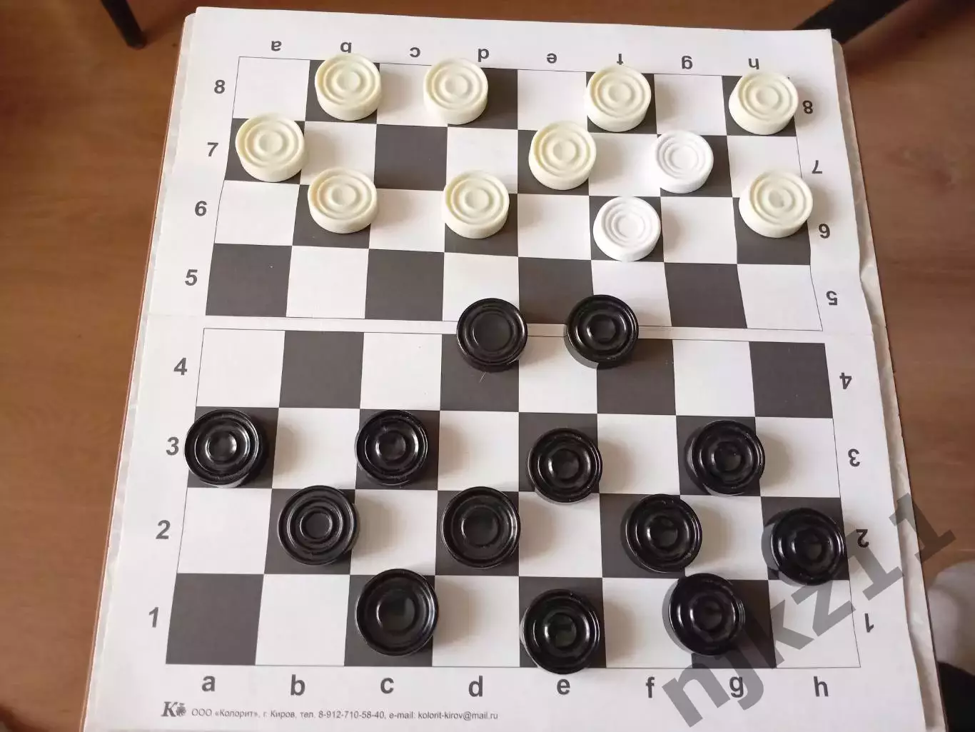 Игра Шашки современная