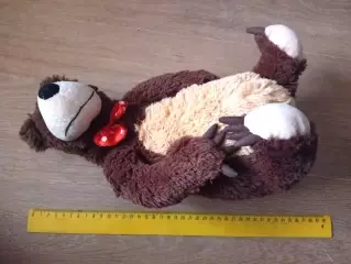 Мишка с бабочкой. Из Маши и Медведя? Похож