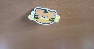 Значок Толстый котик